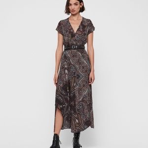 Allsaints LEILA SCARF DRESS NWOT - Size S